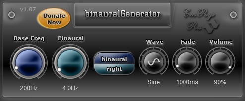 binauralGenerator Snapshot