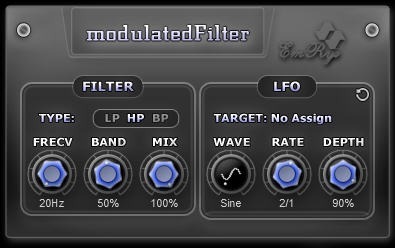 modulatedFilter Snapshot