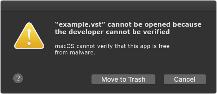 Allow developer for OSX