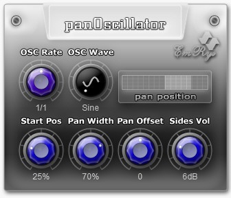 panOscillator Snapshot